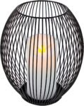 Large Metal Candle Holder - Outdoor Lanterns for Patio - Iron Candle Holder - Decorative Candle Holders for Pillar Candles - Table Candles Holders Decor - Iron Candle Stands - Candles Holder