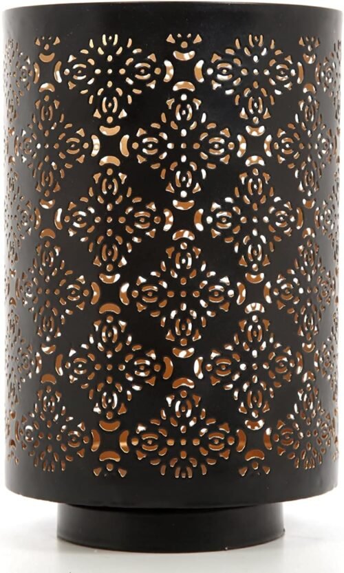 Diamond Cut Candle Holder 8 Inch Height Ideal Gift for Wedding Spa Lantern Reiki Decor LED Candles P9